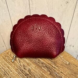 Portland Leather Marigold Pouch Orchid PLG FAST SHIP Leather Purse Organizer